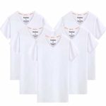 Tシャツ インナーシャツ メンズ 肌着 シャツ 下着 綿100% 半袖 ５枚組 Vネック 防菌防臭 白 ブラック ホワイト 無地