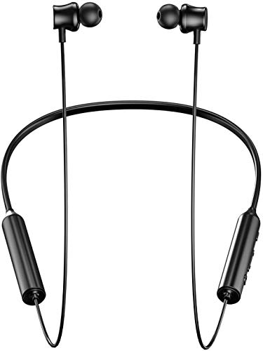 【令和最新版 bluetooth 5.0】Bluetooth イヤホン 最大20時間連続再生 スポーツ ワイヤレス イヤホン IPX7防水 マグネット搭載 Hi-Fi高音質 EDR搭載 AAC対応 CVC8.0ノイズキャンセリング ブルートゥース イヤホン マイク付き ハンズフリー通話 自動ペアリング 音量調節可能 Siri/iPhone/ipad/Android対応 PSE&技適認証済