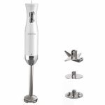 ブレンダー ハンドブレンダー ハンドミキサー 令和最新改良版超省スペースの多機能ブレンダー 最大700Wハイパワー 驚きの粉砕力 つぶす・混ぜる・刻む・泡立てる1台4役ハンドブレンダー 2段階スピード調節できハンドミキサー お手入れ簡単 離乳食作り 出産/引っ越しのお祝いに大人気