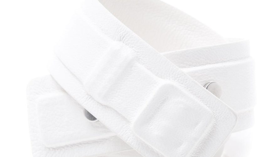 【8/11 9:59まで! 50%OFFクーポン対象】メゾンマルジェラ Maison Margiela ブレスレット バングル ホワイト メンズ ギフト プレゼント s50uy0022 sy1348 961 11 女性と男性のためのアクセサリーコレクション【あす楽対応_関東】【返品送料無料】【ラッピング無料】