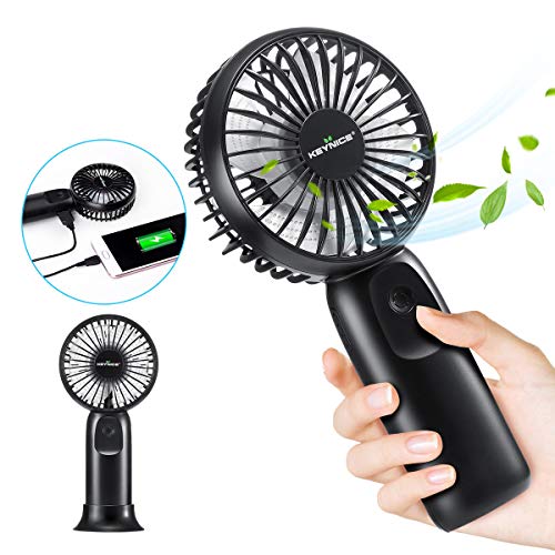 【モバイルバッテリー機能&最大31時間連続使用】 携帯扇風機 手持ち扇風機 ハンディ扇風機 リムず風 3段階風量調節 充電式 携帯ファン 超静音 ミニ usb 小型 強力 卓上 アウトドア 熱中症 暑さ対策 PSE認証済 ブラック