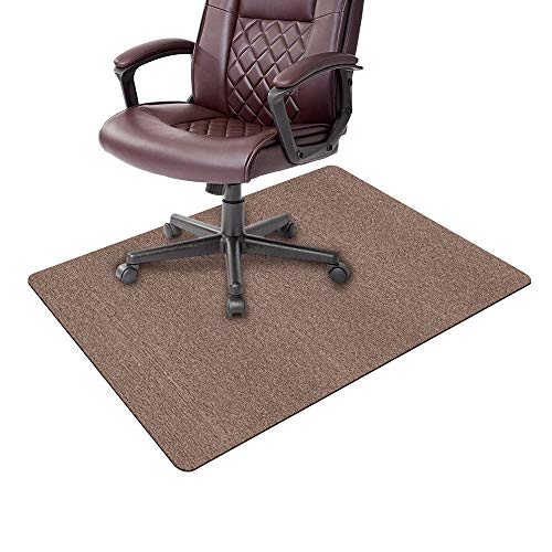 チェアマット ズレない 床保護マット 滑り止め 丸洗い可 カット可 吸音 厚み0.4cm 120x90cm(ベージュ)