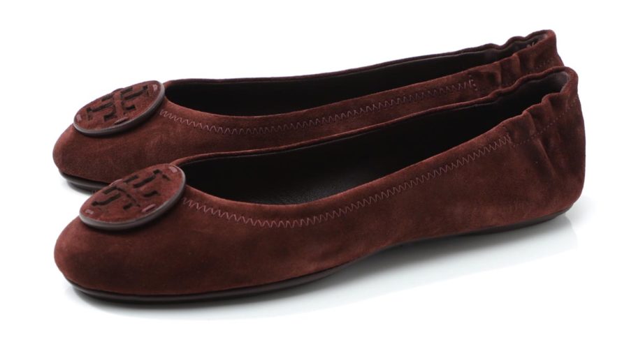 【8/11 9:59まで! 30%OFFクーポン対象】【アウトレット】トリーバーチ TORY BURCH パンプス ブラウン レディース 定番 旅行 フラット レザー 57247 504 MINNIE TRAVEL BALLET キラ【あす楽対応_関東】【返品送料無料】【ラッピング無料】【191009】