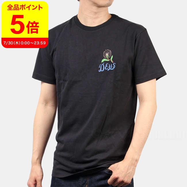 【10%OFFクーポン対象!7/28(火)16:00〜7/31(金)13:59】デウスエクスマキナ Deus Ex Machina Tシャツ 半袖 BJORN VENICE TEE DMF81522A