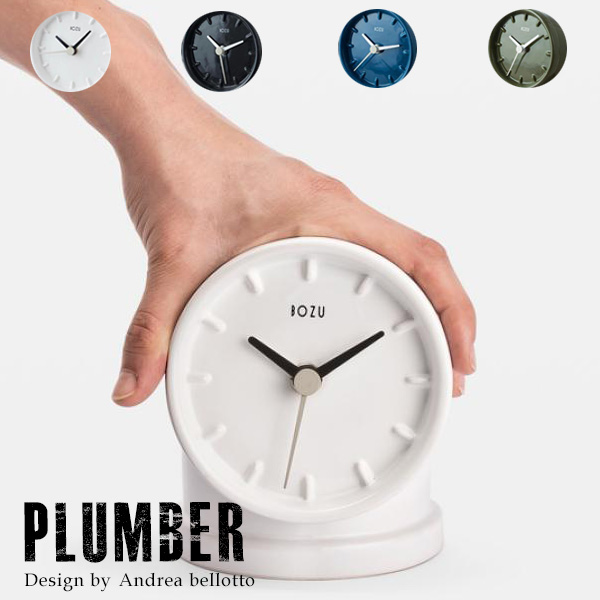 【半額クーポン対象】PLUMBER(プラマー) 陶器製時計(CORE)【送料無料】【海外×】【ポイント2倍/在庫有】【7/30】【あす楽】【s15】