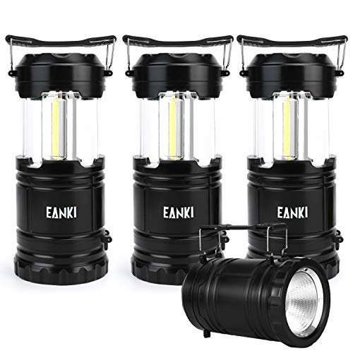 【2個 / 3個 / 4個 セット】EANKI LEDランタン 懐中電灯2モード切替 キャンプ ランタン 明るい 電池式 携帯型 折り畳み式 ポータブル テントライト 防水仕様 防災対策 災害グッズ 非常用 登山 夜釣り ハイキング アウトドア 単三電池対応